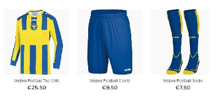 Wezwa online web shop to open soon…